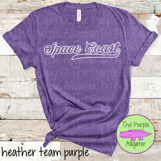 Space Coast Hollow Swash School Spirit Wear Team Swag - CHOOSE YOUR DESIGN COLOR - 0625 (d2f TPA)