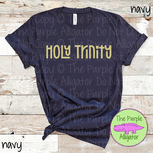 Holy Trinity Happy Bro | Fun & Playful School Spirit Wear for Teachers, Students & Fans – CHOOSE YOUR DESIGN COLORS - 0825 (d2f TPA)