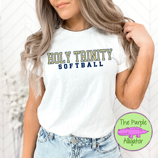 Holy Trinity Softball CB-JPST Mascot School Spirit (d2f TPA)