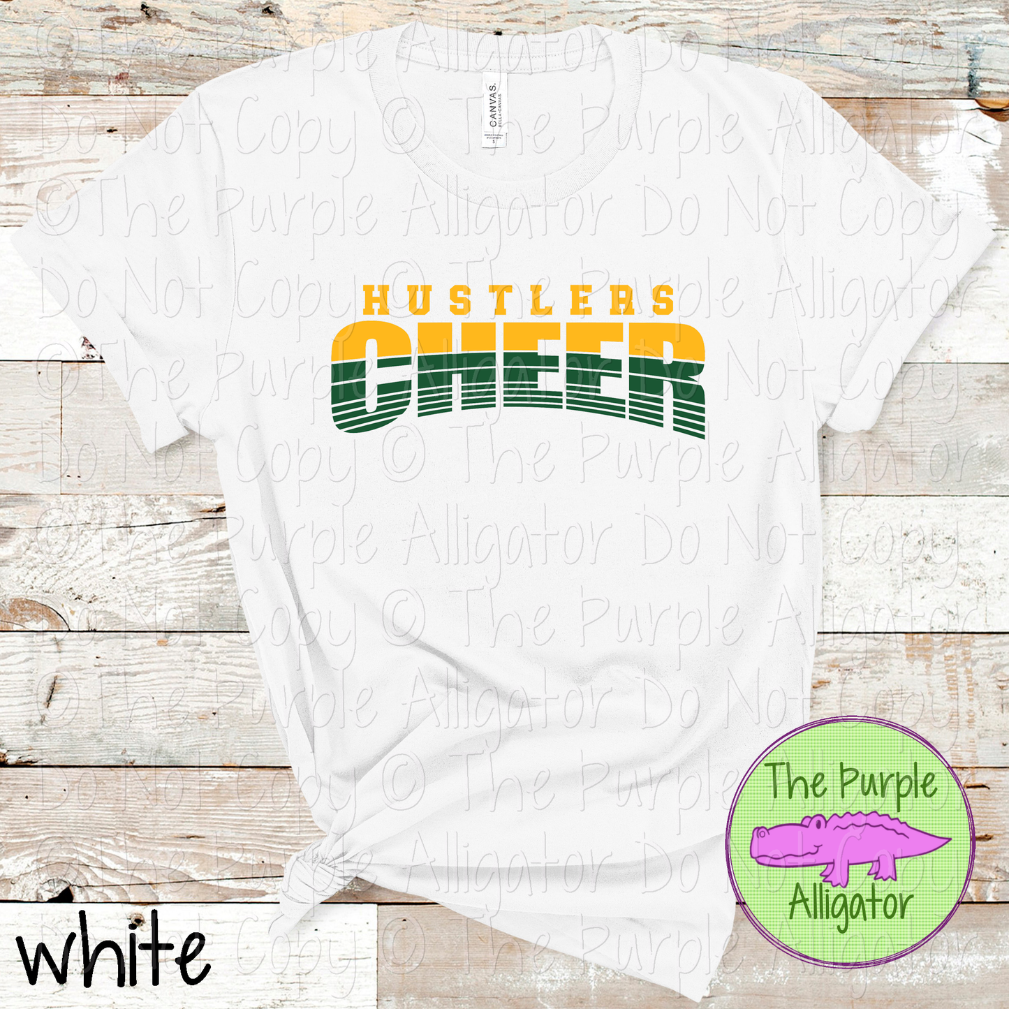 Hustlers Cheer 39 - Vintage Arch Custom Cheer Spirit Wear Mascot Apparel 0626 TPA