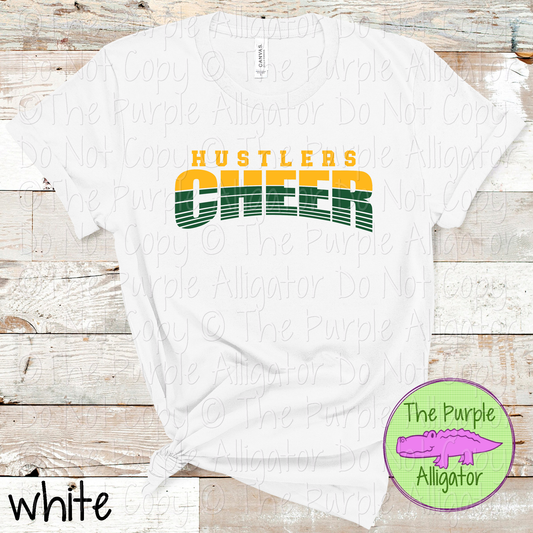 Hustlers Cheer 39 - Vintage Arch Custom Cheer Spirit Wear Mascot Apparel 0626 TPA