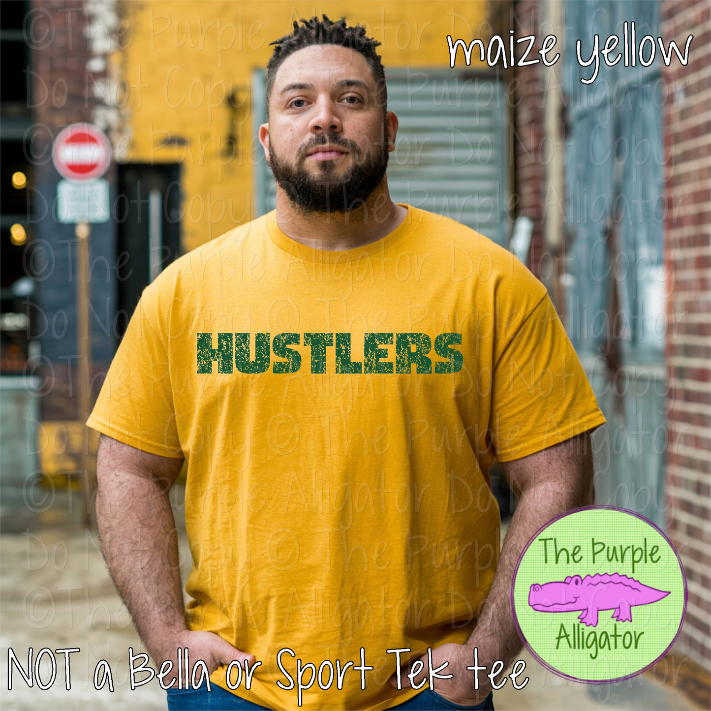 Hustlers Hardline The Grunge Series Distressed Block Athletic Spirit Wear 0326 TPA