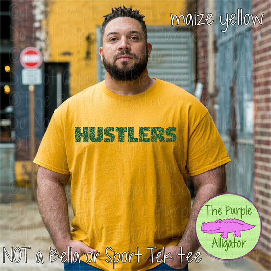 Hustlers Hardline The Grunge Series Distressed Block Athletic Spirit Wear 0326 TPA