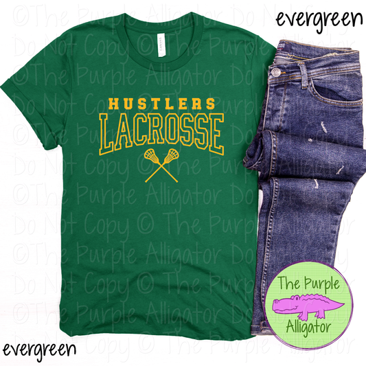 Hustlers Lacrosse 4 - Custom Lacrosse Team Spirit Wear Mascot Apparel 0626 TPA