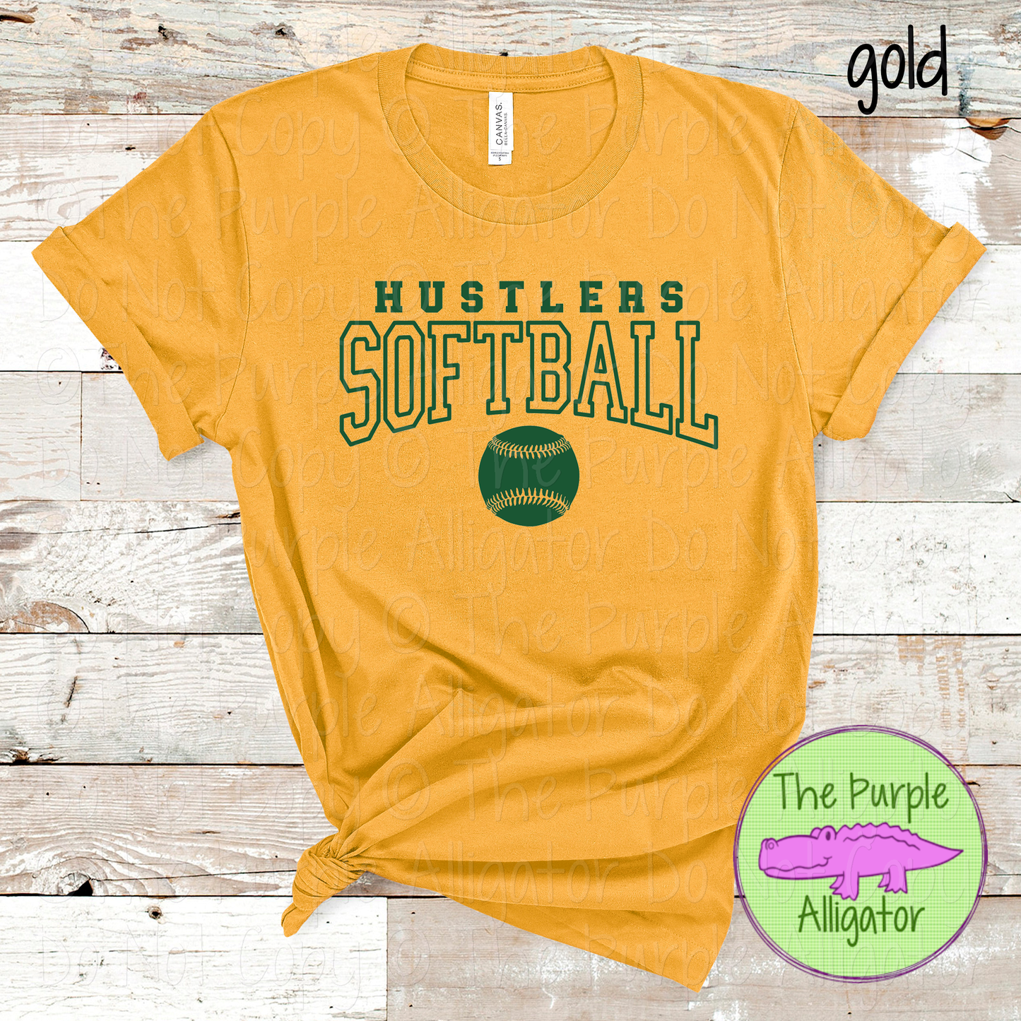 Hustlers Softball 42 - Custom Softball Team Spirit Wear Mascot Apparel 0726 TPA