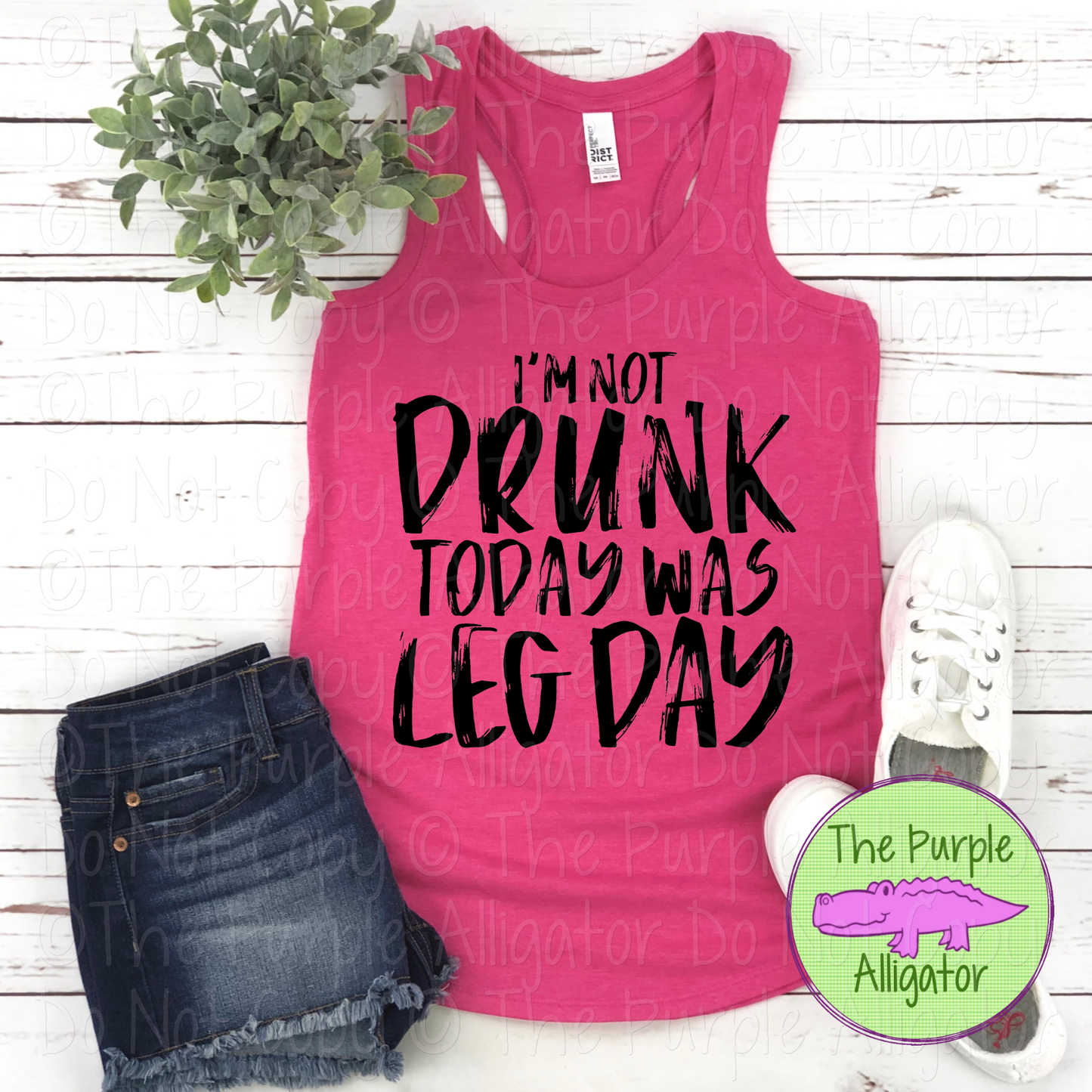 I’m Not Drunk Today Was Leg Day Workout Apparel Funny Gym Shirt Fitness Humor 1224 HMD