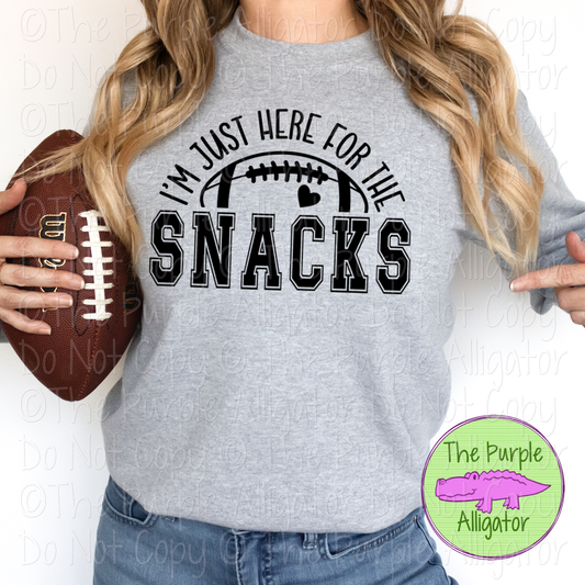 I'm Just Here . . . Football - Choose Your Design Color - 0424 (d2f SDS)