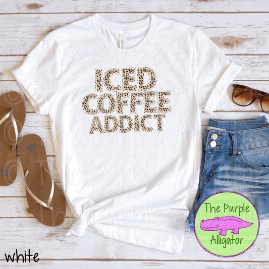 Iced Coffee Addict Leopard (d2f HMD)