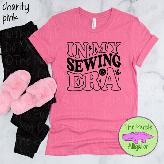 In My Sewing Era Apparel Funny Sewing Shirt Sewist Gift Seamstress Hobby Craft Lover 1225 AR