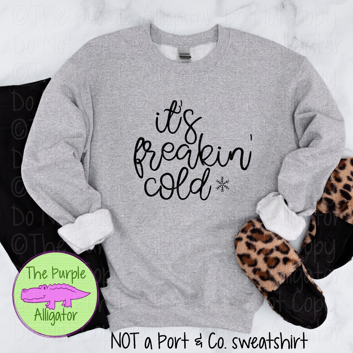 It's Freakin' Cold Funny Winter Shirt and Sweatshirt 0718 IDK