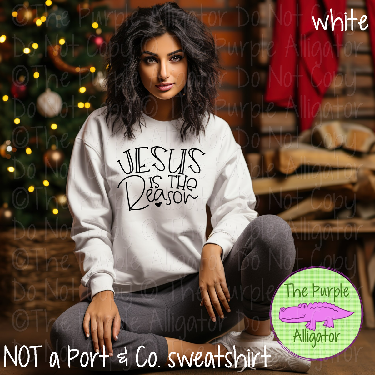 Jesus Is the Reason Christian Christmas Shirt and Sweatshirt 0419 IDK