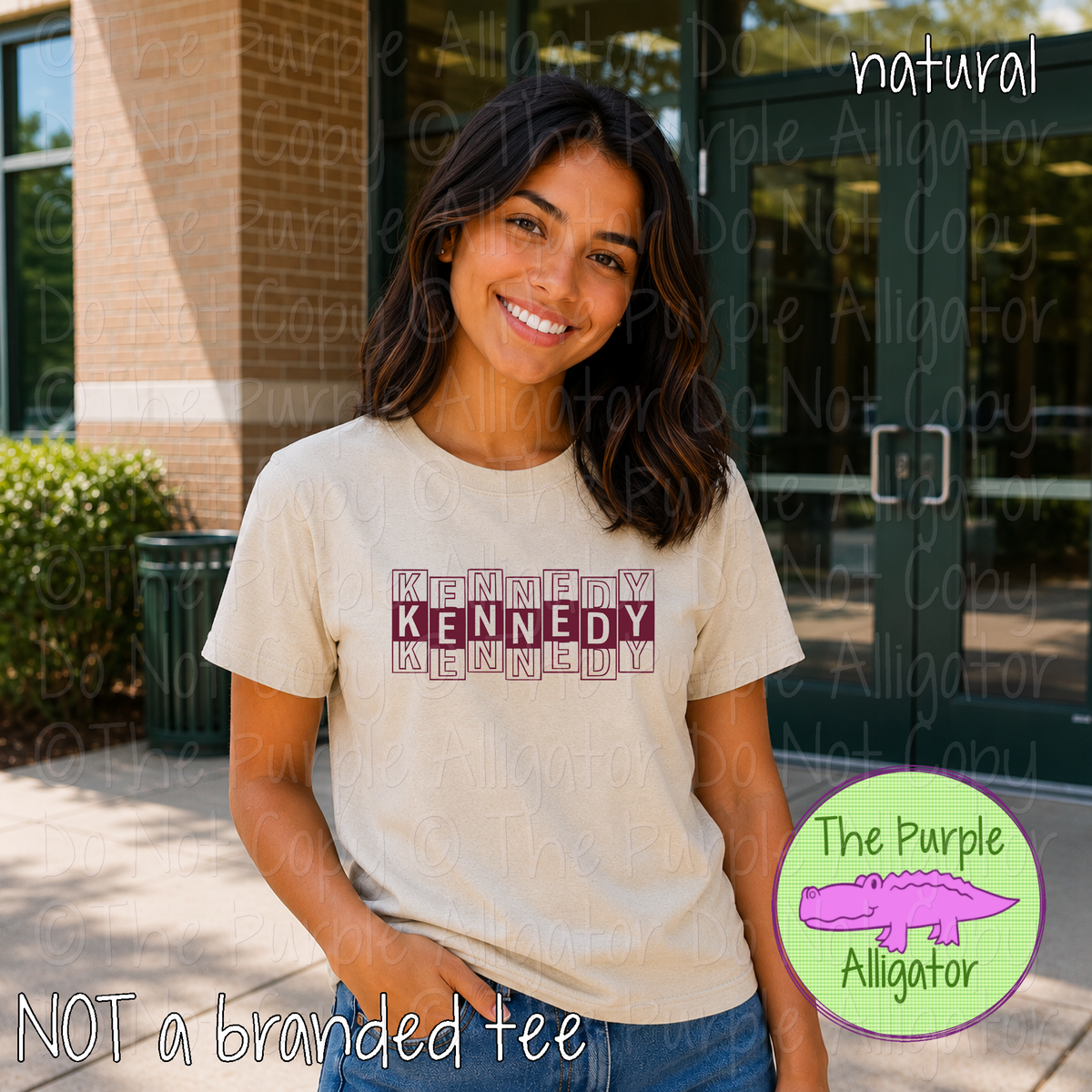 Kennedy Side Step - The Stacked Series – Custom Spirit Wear School & Mascot Apparel 0926 TPA