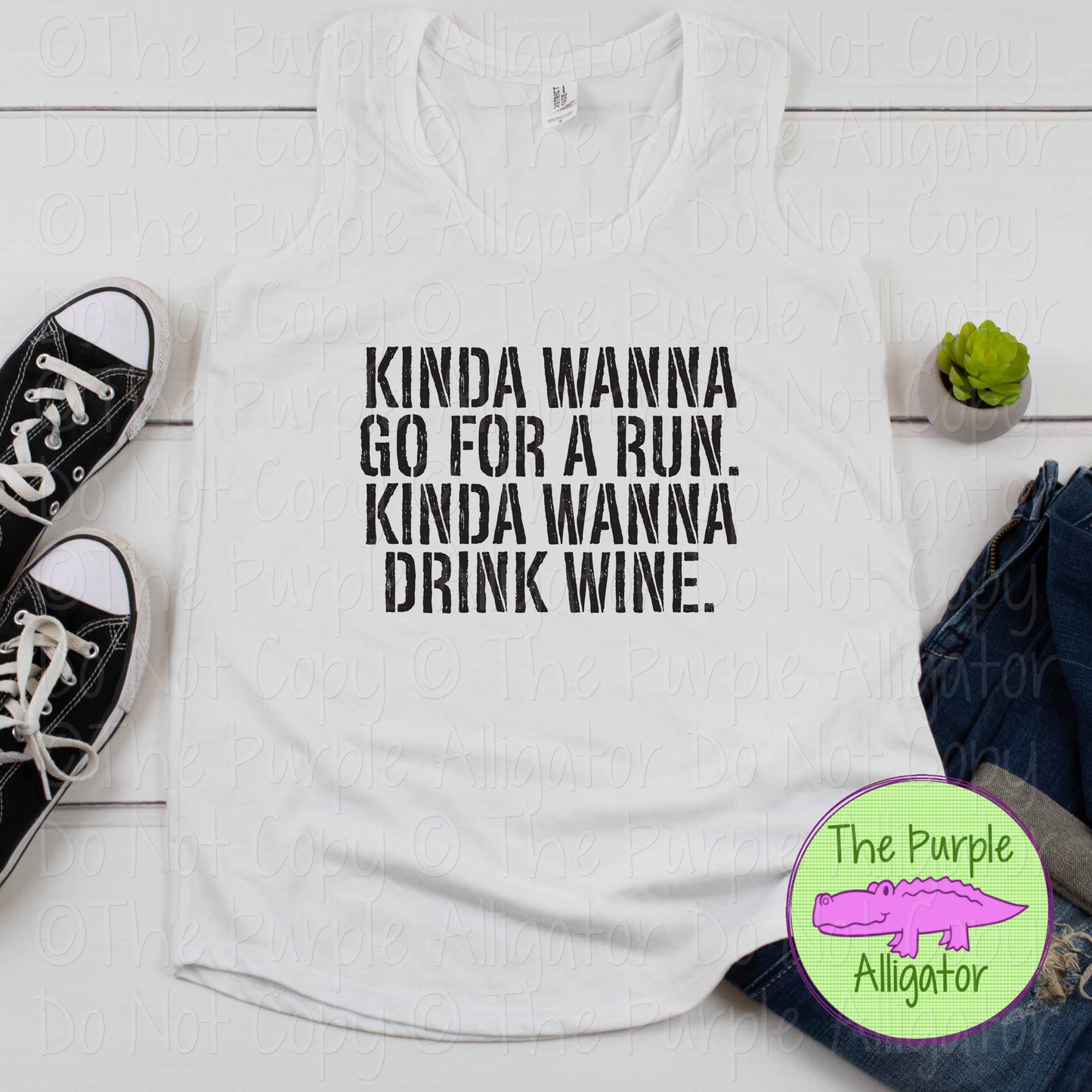 Kinda Wanna Go for a Run Kinda Wanna Drink Wine Funny Workout Running Humor Fitness Quote Graphic Apparel 0822 HMD