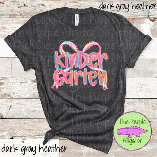 Kindergarten Coquette Bow 0625 (d2f TRA)