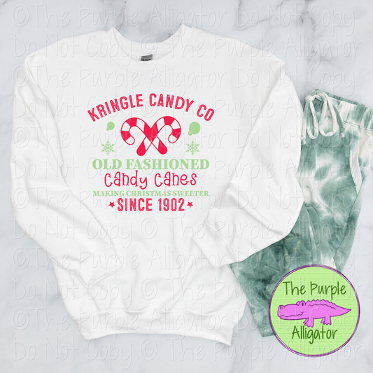 Kringle Candy Co. – Retro North Pole Tee for Sweet Holiday Style 1123 (D2F BC)