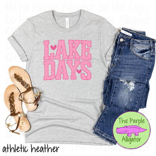 Lake Days – Lake Life Summer Relaxed Water Lifestyle Apparel 0226 HMD