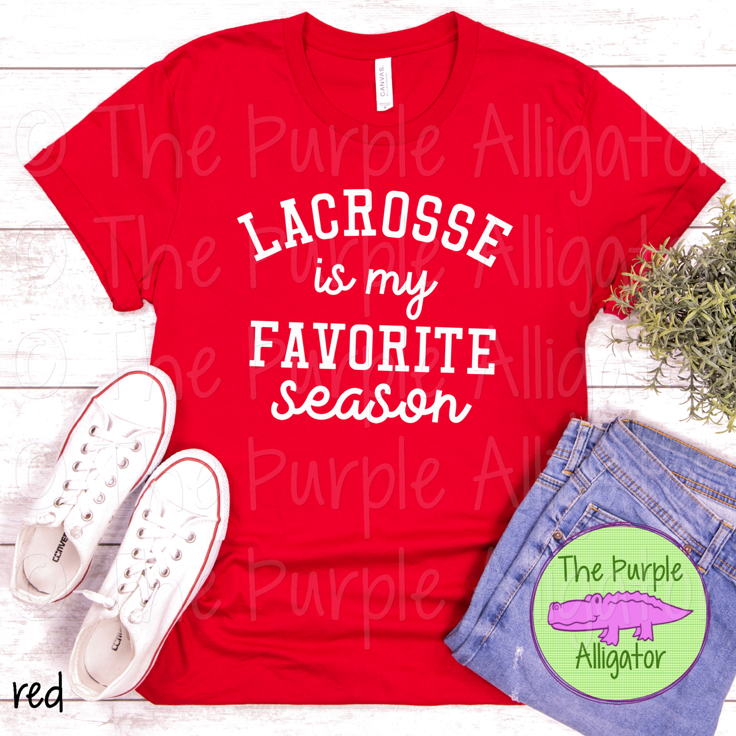 Lacrosse is my Favorite Season - white (d2f TPA)