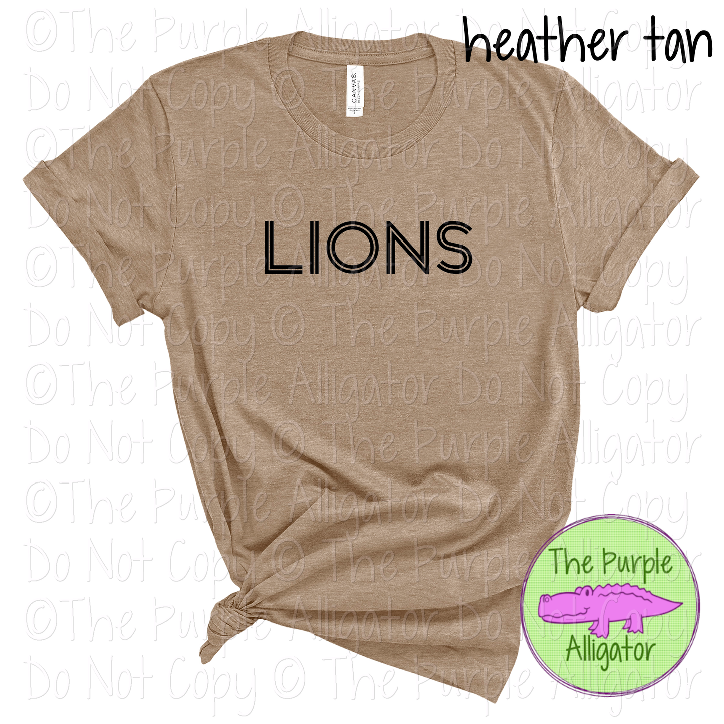 Lions Dualline Classic – The Retro Line Series Vintage Double Line Lettering Custom Spirit Wear 0426 TPA