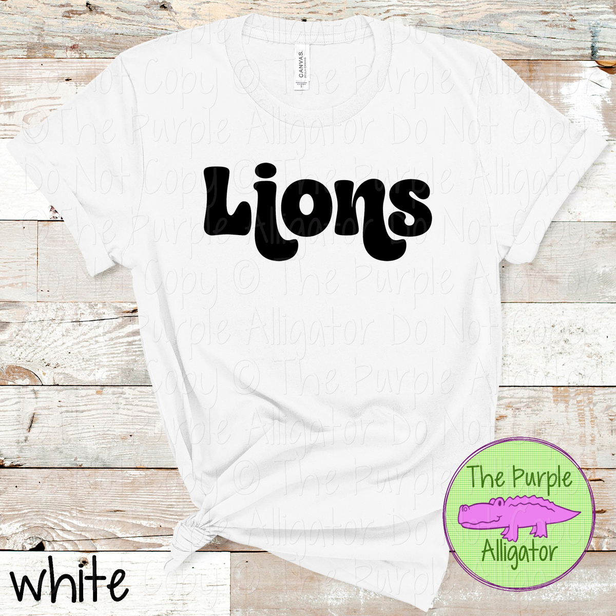 Lions Groove – Custom Spirit Wear School & Mascot Apparel 0926 TPA