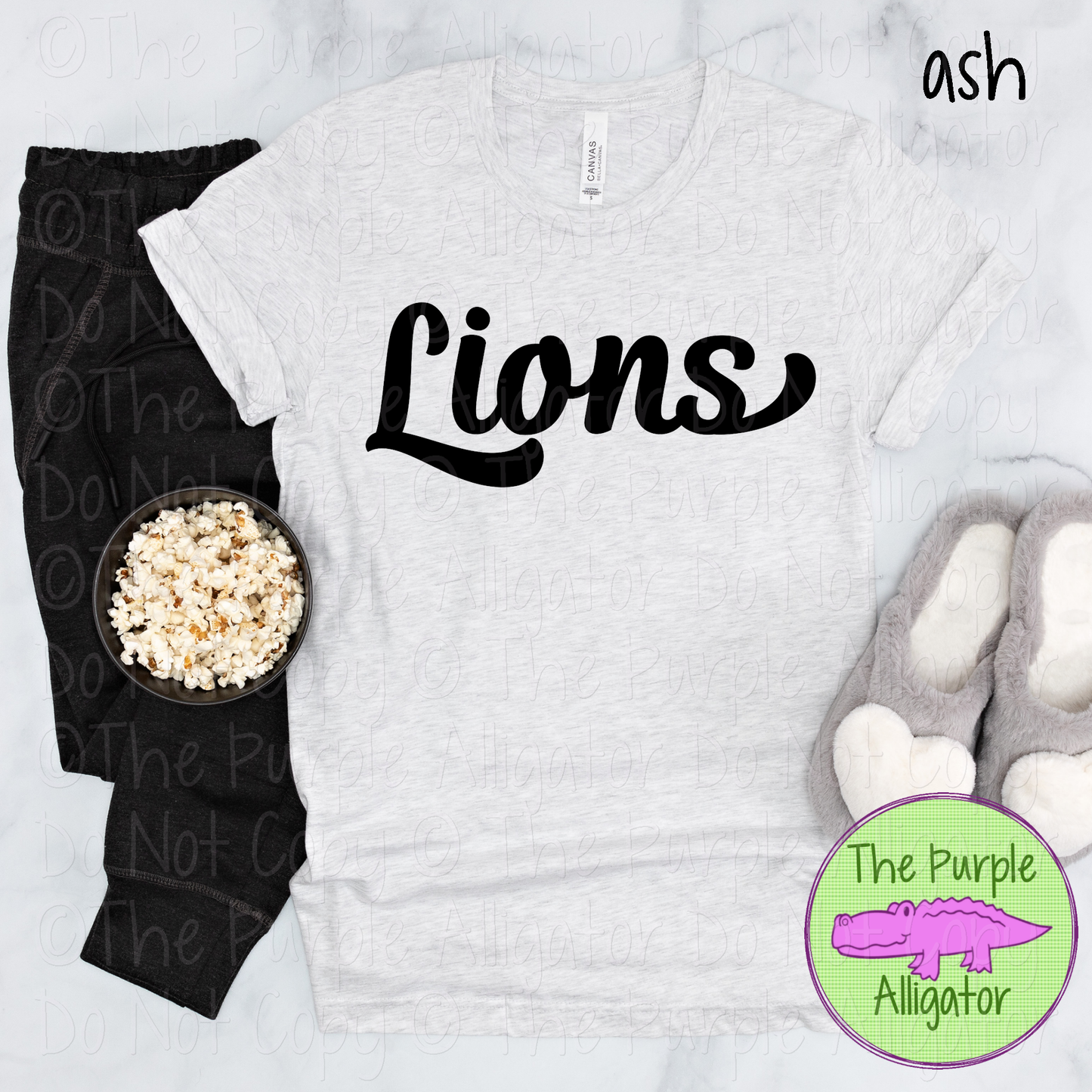Lions Drive - The Signature Series | Bold Swash Script Spirit Wear 0226 TPA