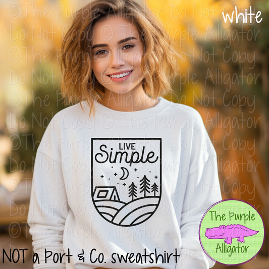 Live Simple - Choose Your Design Color - 0325 (d2f LC)