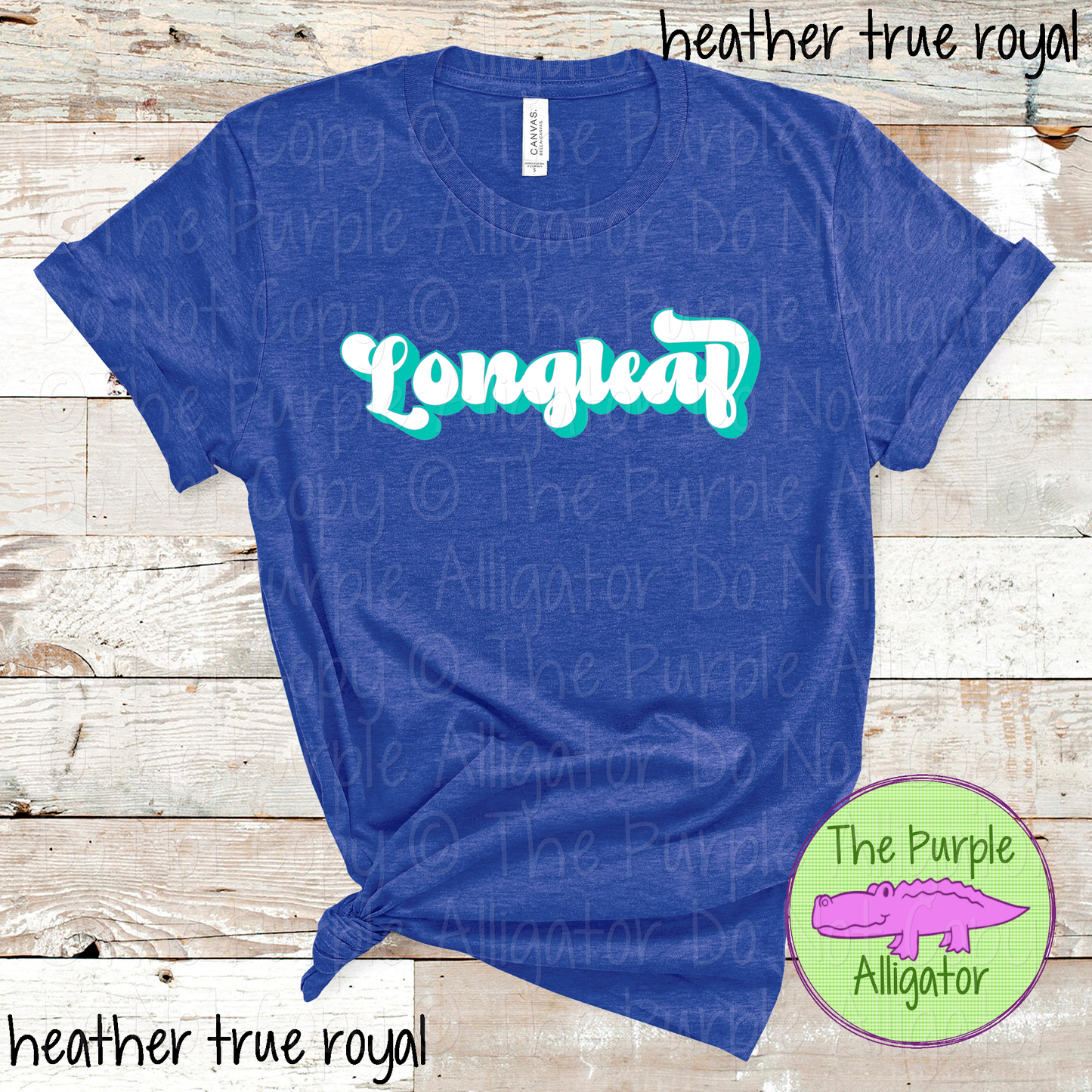 Longleaf Throwback – Custom School & Mascot Spirit Wear Apparel 0826 TPA