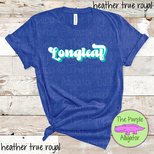 Longleaf Throwback – Custom School & Mascot Spirit Wear Apparel 0826 TPA