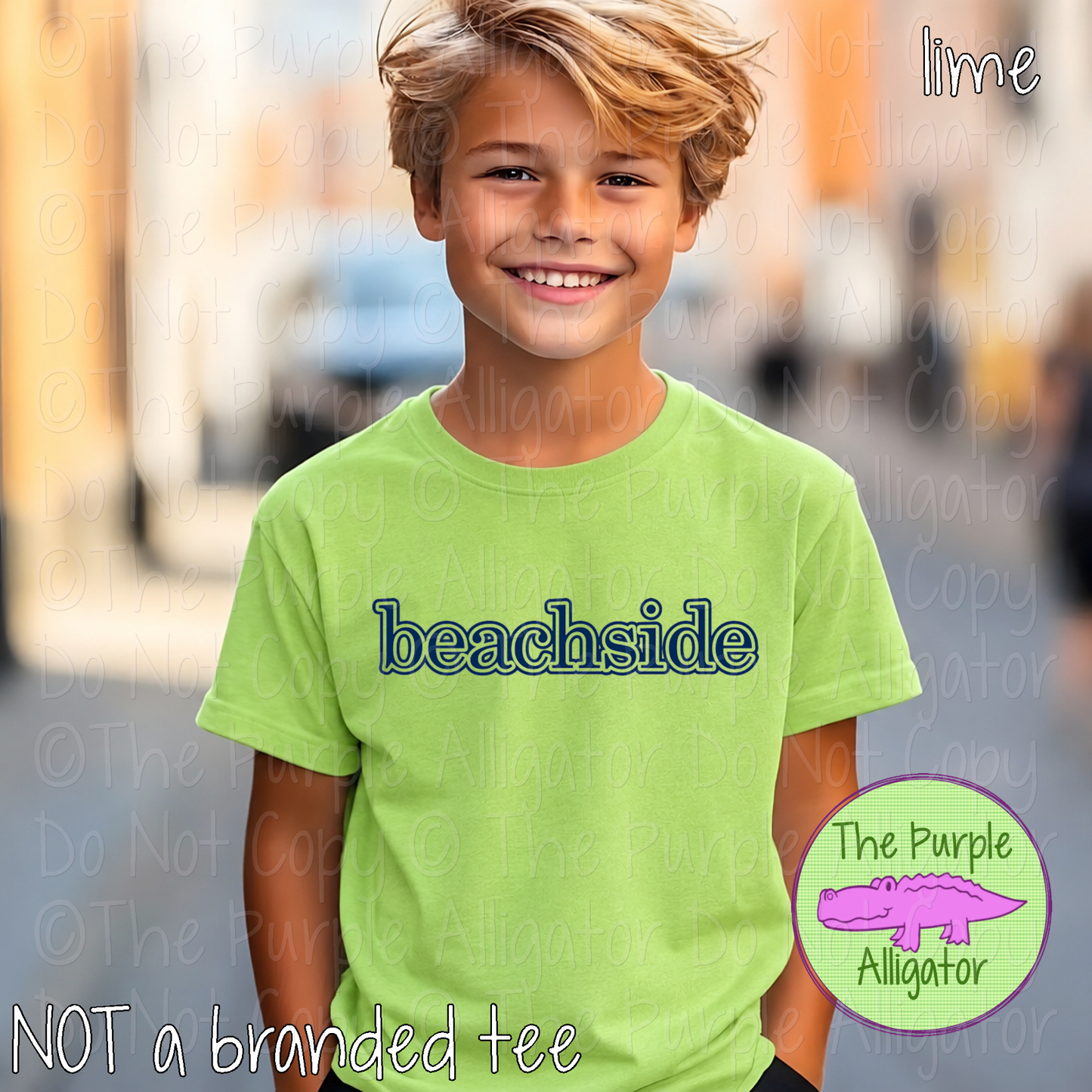 Beachside Legacy Outline - The Classic Series - Custom School & Mascot Spirit Wear Apparel 0626 TPA