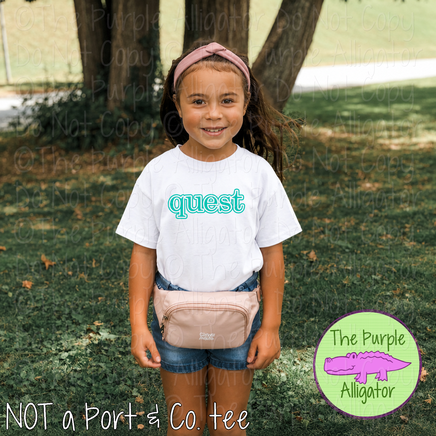 Quest Legacy Outline - The Classic Series - Custom School & Mascot Spirit Wear Apparel 0626 TPA