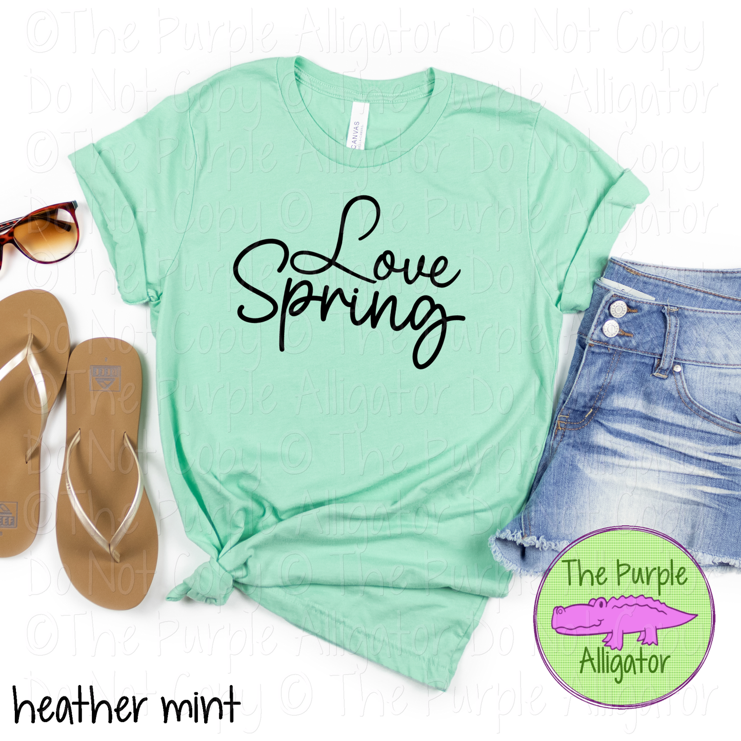 Love Spring Minimal Handwritten Seasonal Design 0623 CS