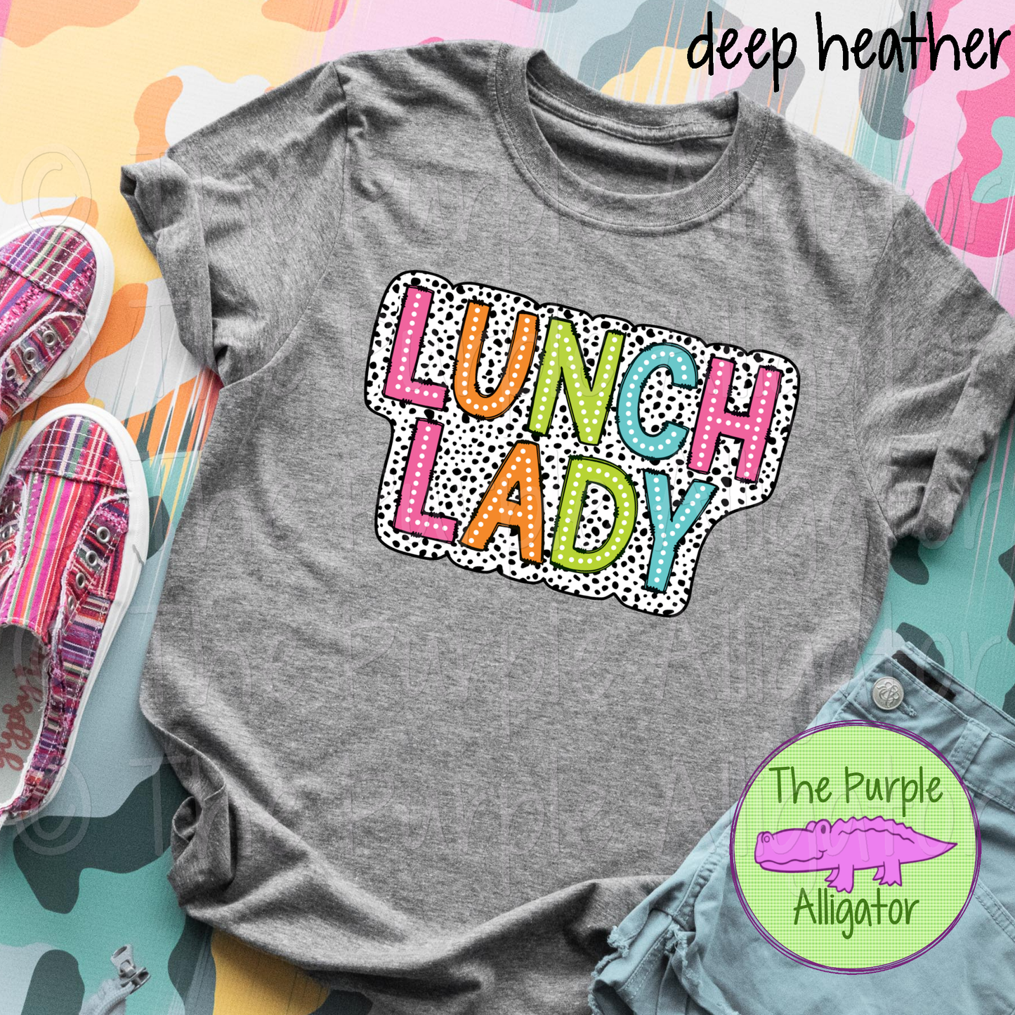 Lunch Lady Dalmatian Dots 0724 (d2f TBA-DF-CF)