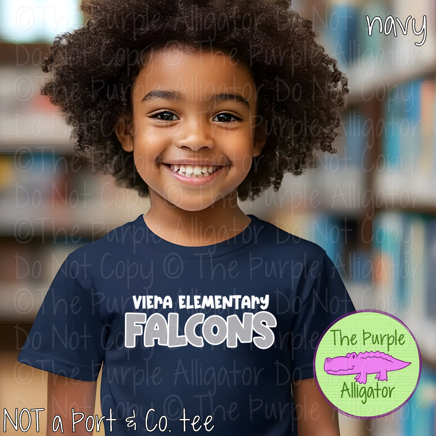 Viera Elementary Falcons Mascot Bounce – Custom Elementary School Spirit Wear Mascot Apparel 0726 TPA