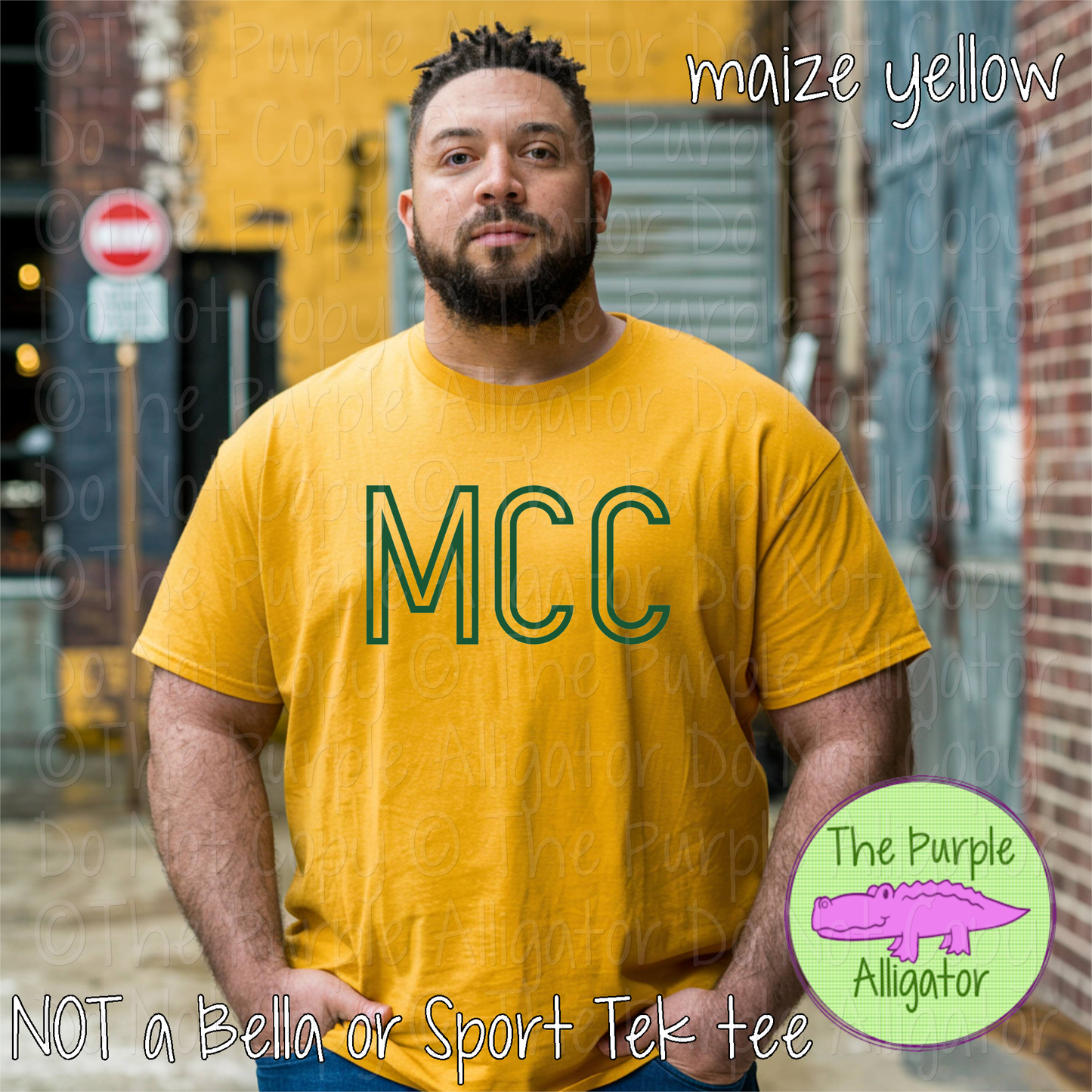 MCC Iron Line - The Outline Series | Outline Spirit Wear Shirt - Bold Modern Block Design 0226 TPA