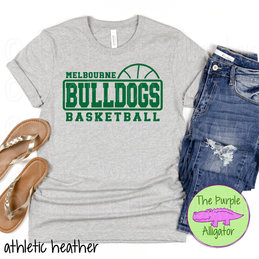 Melbourne Bulldogs Basketball SC9 Mascot School Spirit - CHOOSE YOUR DESIGN COLOR (d2f TPA)