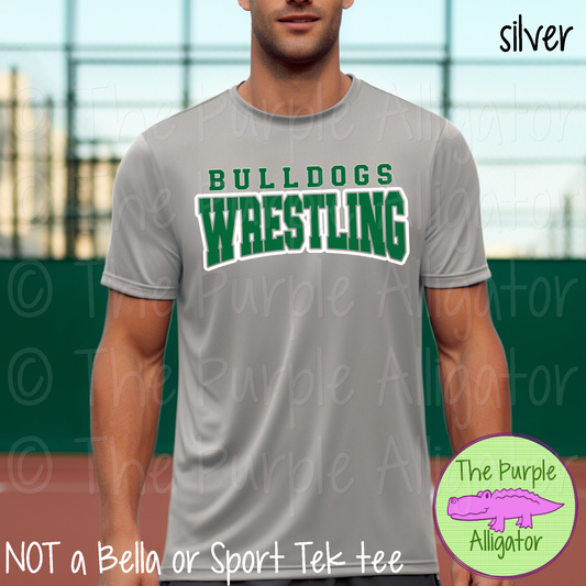 Bulldogs Wrestling SC18 Mascot School Spirit - CHOOSE YOUR DESIGN COLOR (d2f TPA)