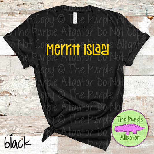 Merritt Island Happy Bro | Fun & Playful School Spirit Wear for Teachers, Students & Fans – CHOOSE YOUR DESIGN COLORS - 0825 (d2f TPA)