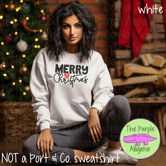 Merry Christmas Dots Holiday Shirt and Sweatshirt 1118 SCA
