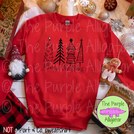 Merry Christmas 4 Trees 1220 (d2f HMD)
