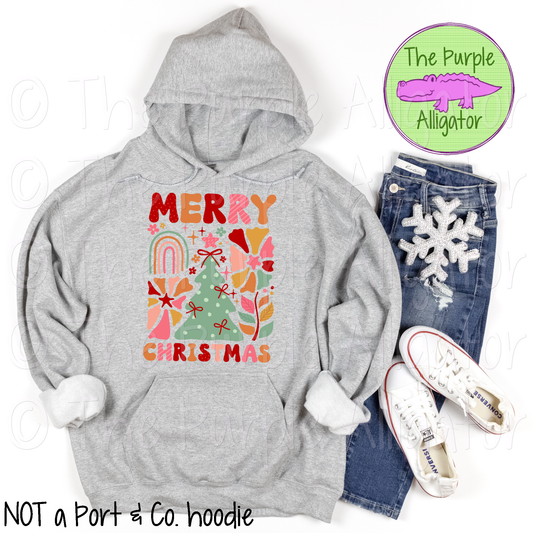 Merry Christmas Retro Boho 1124 (d2f DS)