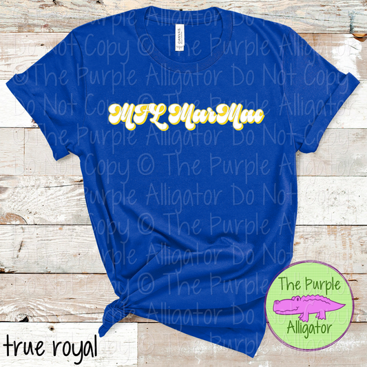 MFL MarMac B-Retro | Custom Retro School Spirit Wear for Students, Staff & Fans - CHOOSE YOUR DESIGN COLORS 0725 (d2f TPA)