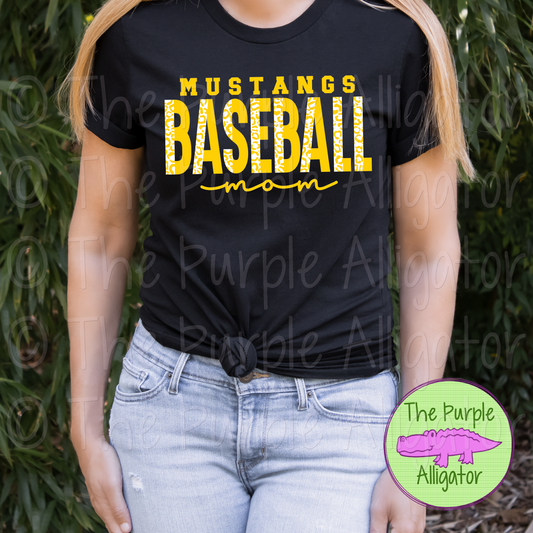 Mustangs Baseball Mom SC48 (d2f TPA)