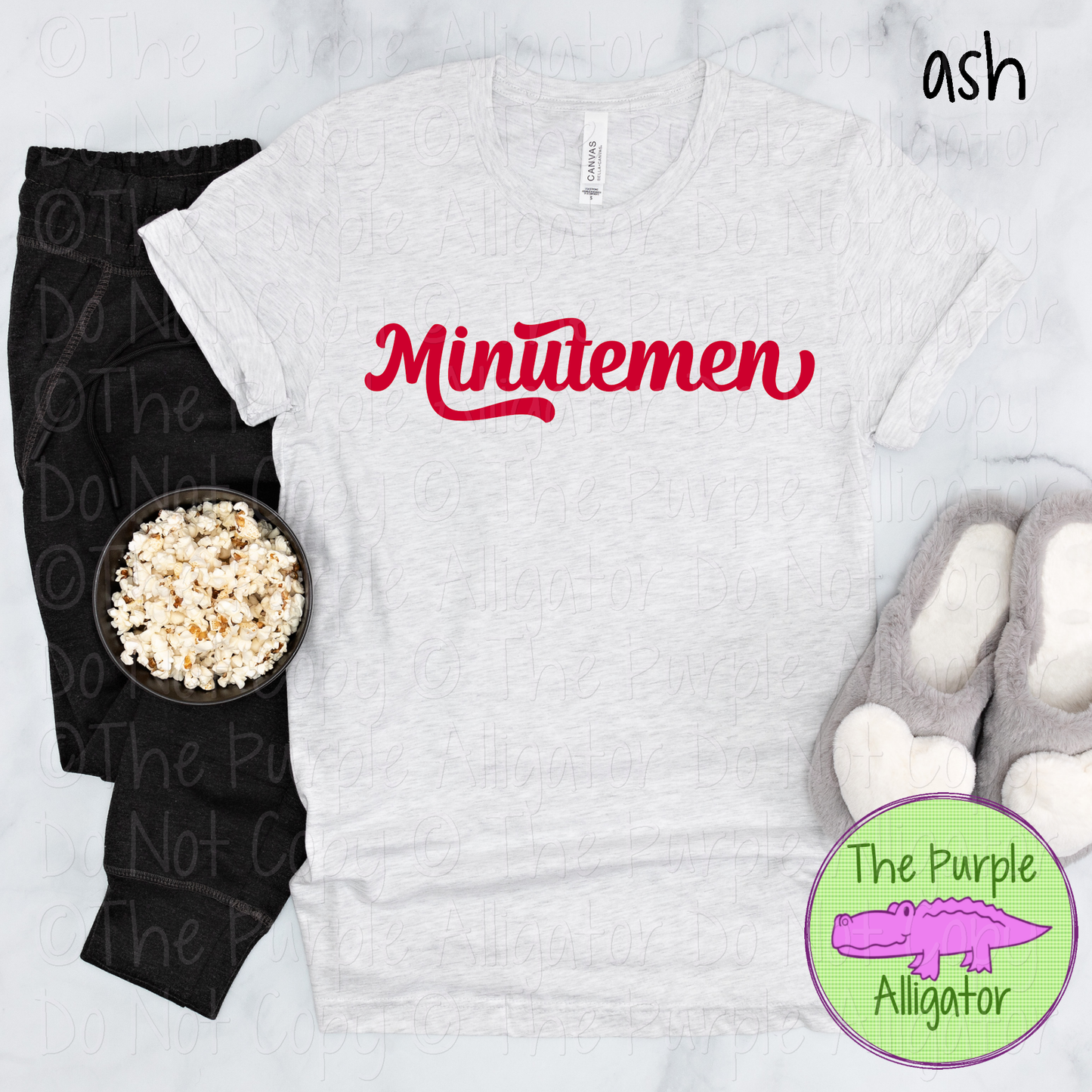 Minutemen Drive - The Signature Series | Bold Swash Script Spirit Wear 0226 TPA