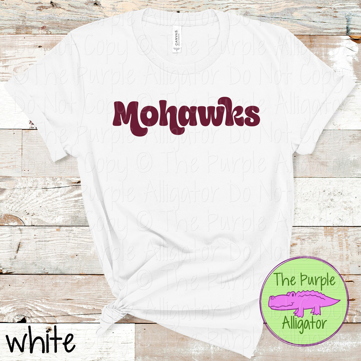 Mohawks Groove – Custom Spirit Wear School & Mascot Apparel 0926 TPA