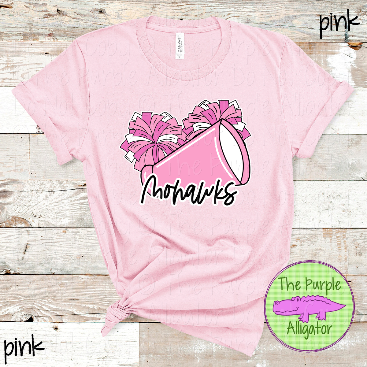 Mohawks Spirit Shout Pink Out – Breast Cancer Awareness Cheer Spirit Wear 0926 TPA