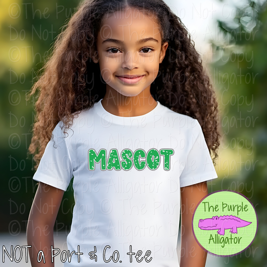 YOUR MASCOT Mascot Speckles – Custom Elementary School Spirit Wear Mascot Apparel 0726 TPA