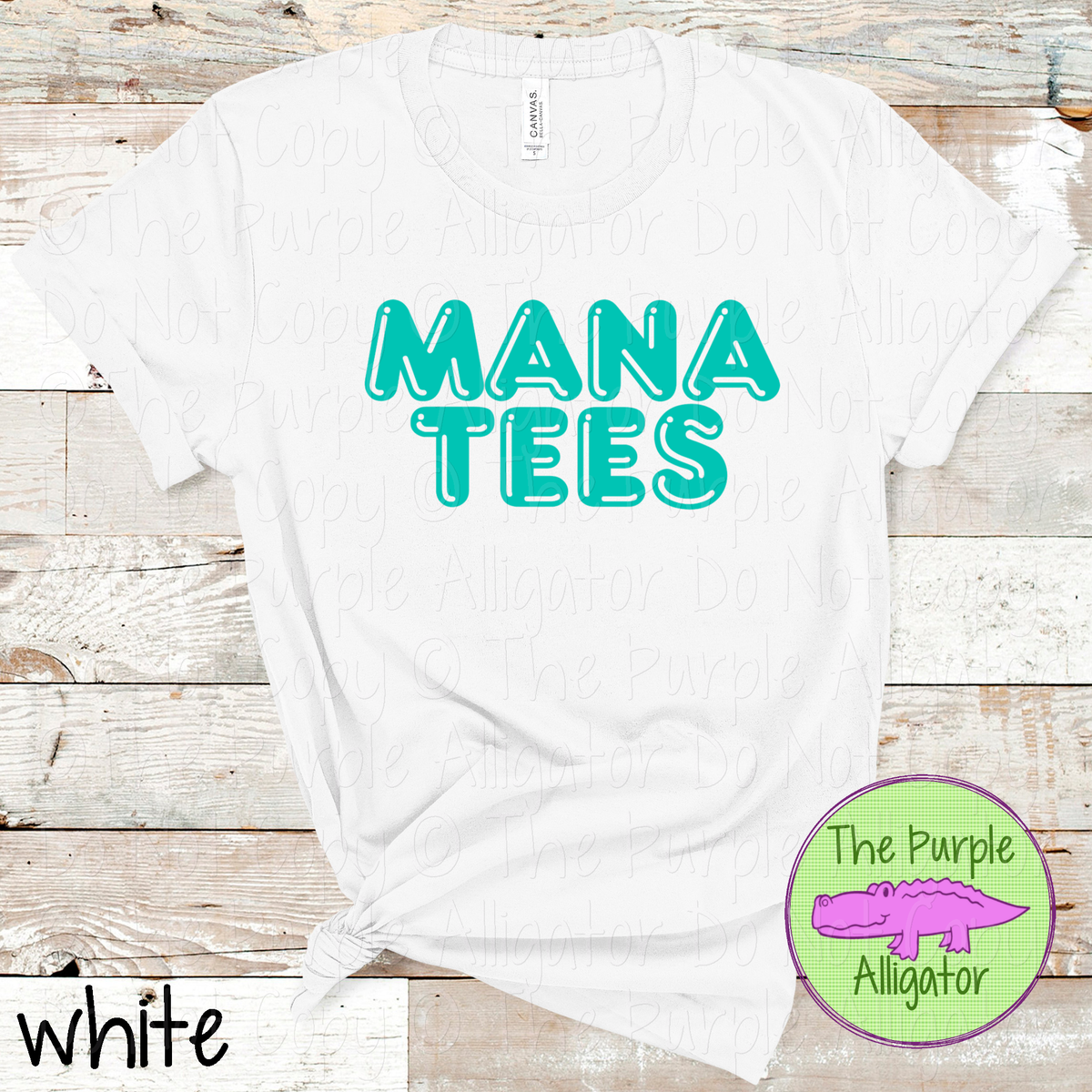 Manatees Bubble Roundabout – Custom Spirit Wear Mascot Apparel 0424 TPA