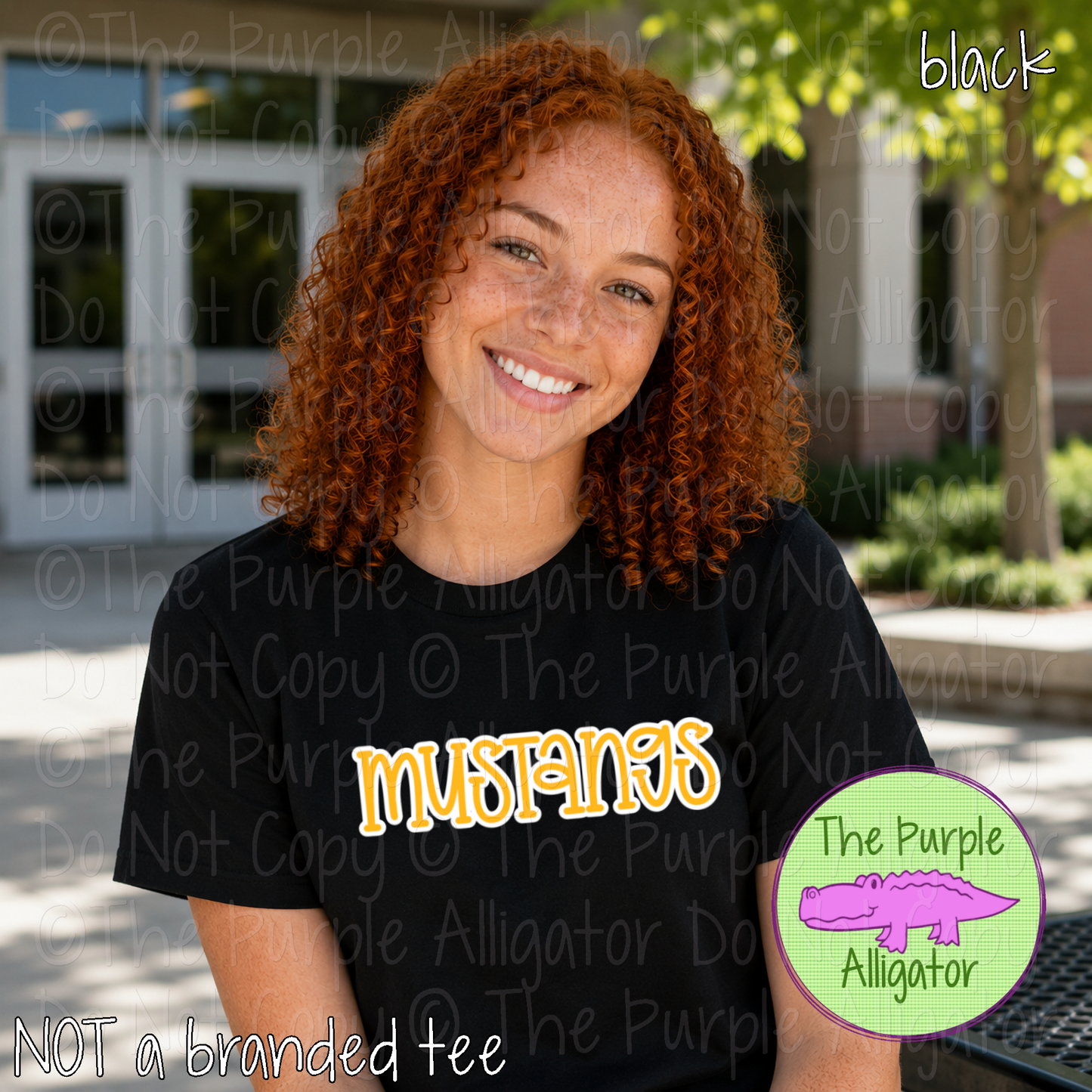 Mustangs Quirk – Custom Spirit Wear School & Mascot Apparel 0926 TPA