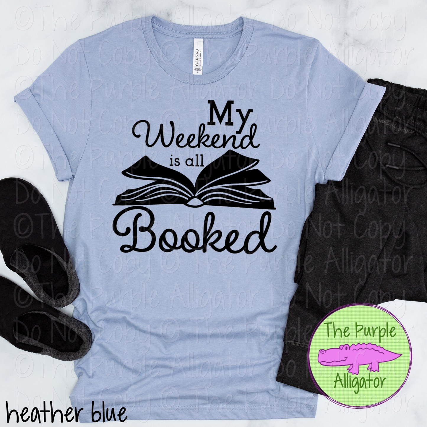 My Weekend Is All Booked Funny Book Lover Graphic Shirt 0419 TPA