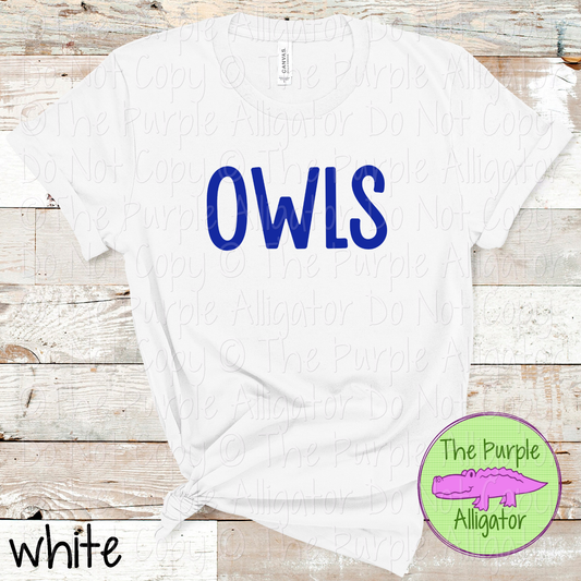 Owls Happy Bro | Fun & Playful School Spirit Wear for Teachers, Students & Fans – CHOOSE YOUR DESIGN COLORS - 0825 (d2f TPA)