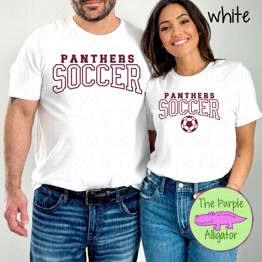 Panthers Soccer 31 - Custom Soccer Team Spirit Wear Mascot Apparel 0626 TPA